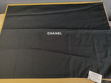 Chanel XL Sacchetto Antipolvere Copripolvere Sacchetto con Coulisse e Cartellino Prezzo 75 x 54 cm