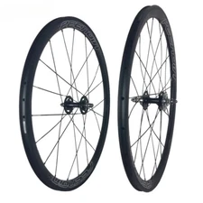 700C Carbon Bicycle Wheelset 23mm Width 38mm Depth Clincher Track Bike Wheels