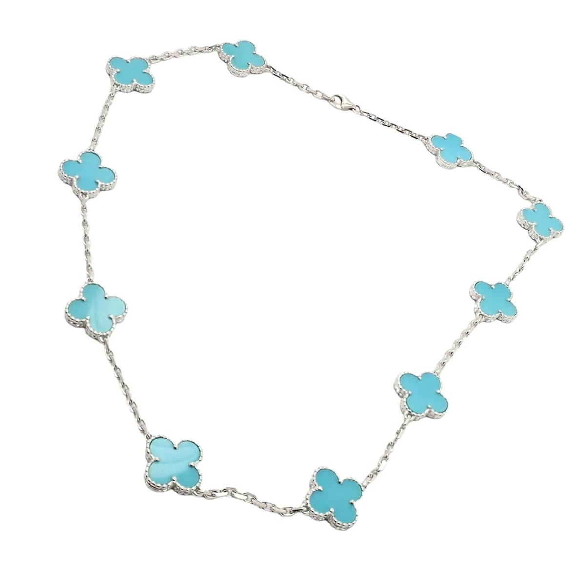 Van cleef 10 2024 motif necklace price