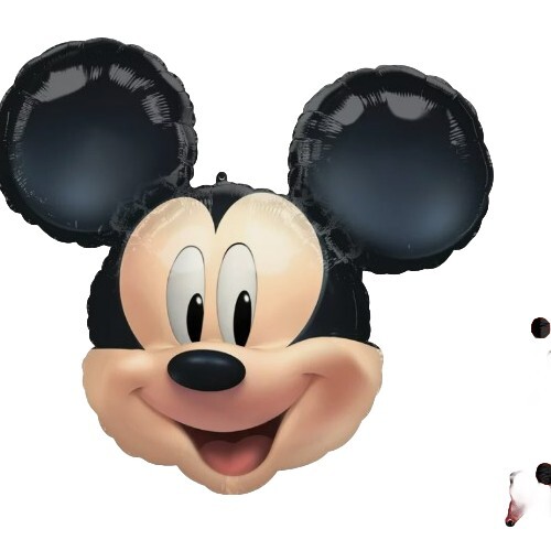 New Disney Mickey Mouse Clubhouse Foil Balloon Bouquet XL 5 Pieces Birthday x4 - Picture 2 of 4