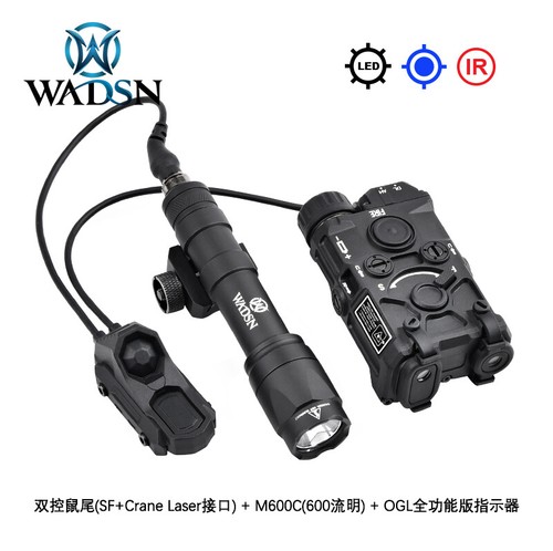 Red Green Blue Laser Indicator Nylon Full Function LED IR High Power Adjustable - Picture 22 of 23