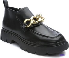 Ash Universe Chain Loafer Booties, Us 10, Eur 41 M, 421230