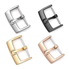 12 16 18 20mm Stainless Steel Pin Clasp Buckle For Omega Watch Bands Straps