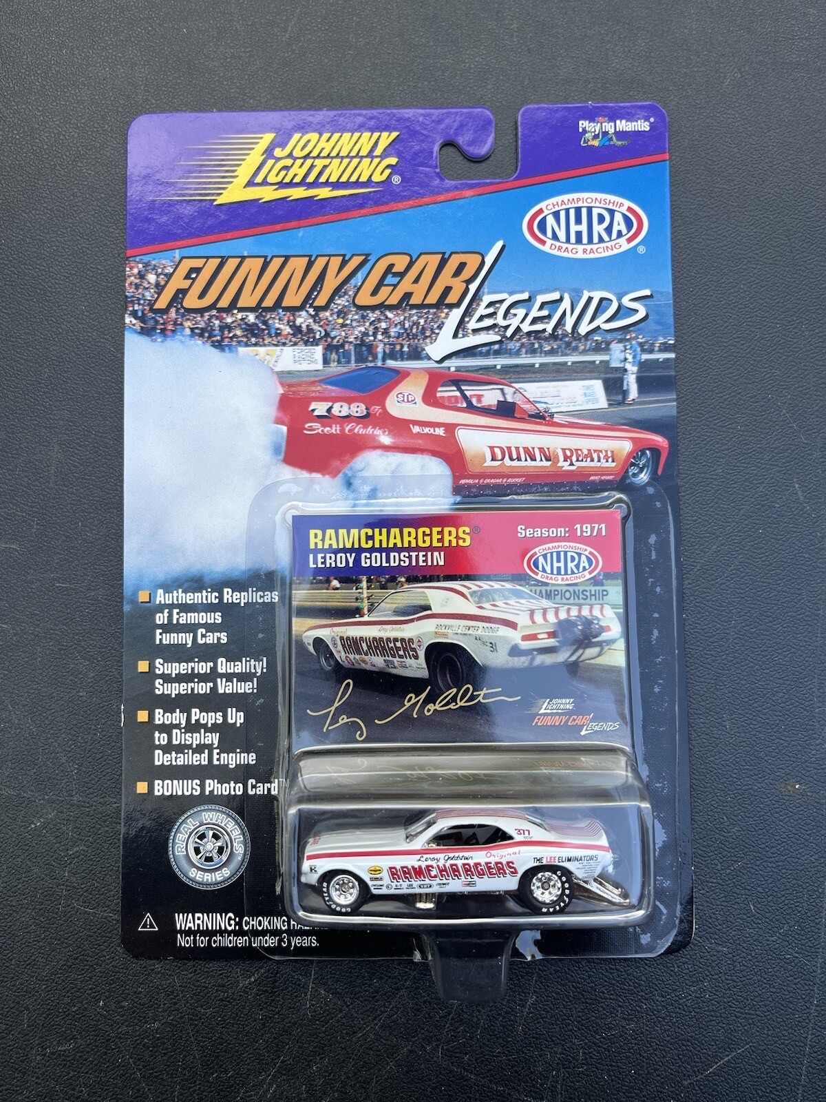 2011 Johnny Lightning Funny Car Legends Leroy Goldstein Ramchargers 164 eBay