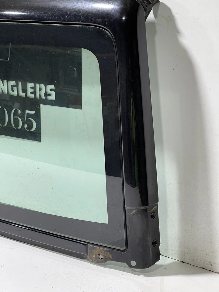 2008 JEEP WRANGLER ПЕРЕДНЕЕ ЛОБОВОЕ СТЕКЛО РАМА И СТЕКЛО ЧЕРНАЯ КРАСКА КОД PX8 CC 10 - Изображение 3 из 4