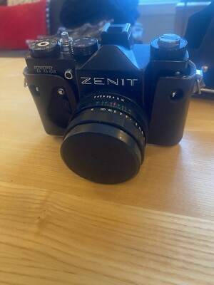 Zenit TTL Camera With Helios-44m USSR UK