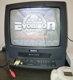 EVOLUTION THE WORLD OF SACRED DEVICE (SEGA DREAMCAST, 1999) NTSC-U/C Disc + Art