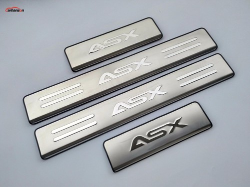 For Mitsubishi ASX Accessories 2013 2019 Door Sill Protector Scuff plate Guard - Picture 10 of 12