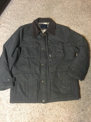 MENS TOMMY HILFIGER FIELD SPORTS HUNTING BOMBER FIELD JACKET SIZE XL  DISTRESSED