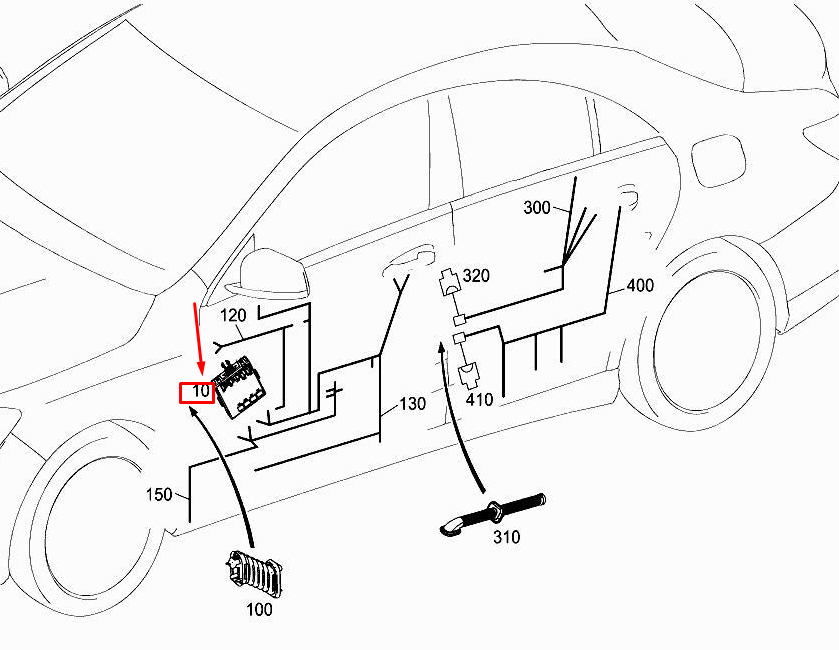 X2698 MERCEDES BENZ ECU Control Module Unit A1669004302 for sale  