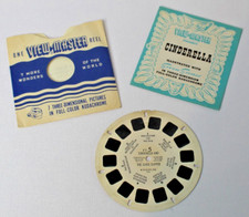 Vintage Cinderella View-Master Reel FT-5 With Booklet