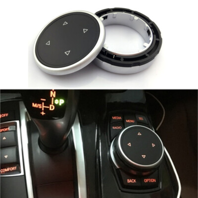 Interior iDrive Multi-media Buttons Cover For BMW 1 2 3 4 5 7 Series X1 X3 X4 X5
