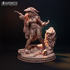 Voodoo Priesterin Miniatur Schamanin Hexe Fig...