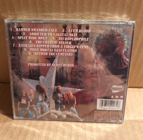 CANNIBAL CORPSE Tumba de los Mutilados CD sellado creación malévola siniestra #8b - Imagen 4 de 7