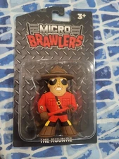 The Mountie Micro Brawler New By PRO Wrestling Tees, Pro Wrestling Crate WWE/WWF