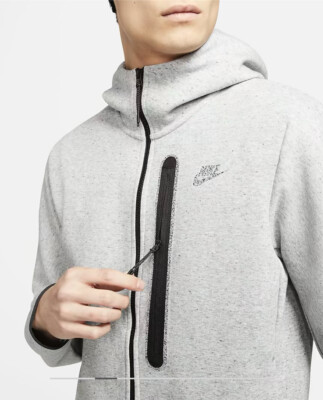 Nike Sportswear Tech Fleece Full Zip Hoodie DR9150 032 Heather