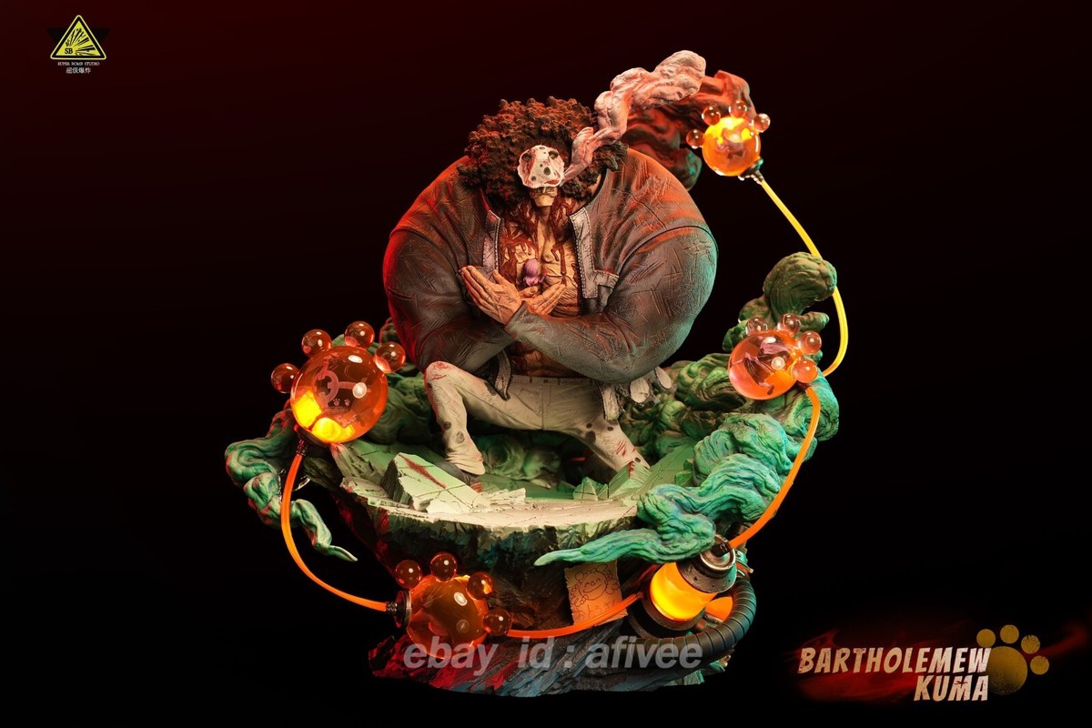 kuma Super Bomb Studio - One Piece Bartholomew Kuma Max 1/4 Statue | eBay