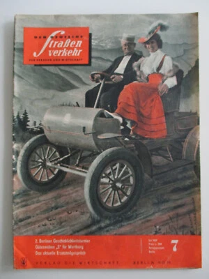 Der Deutsche Straßenverkehr Heft 7 Juli 1959 Zeitschrift DDR - Bild 1 von 2