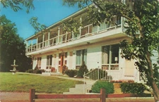 Postcard Webster New York: Comether Motel, 2112 Empire Blvd