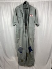 Vintage 60s Patchwork HBT Coverall Patched Halliburton