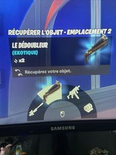 Arme Fortnite Fusil A Pompe Dédoubleur Exotique Rare