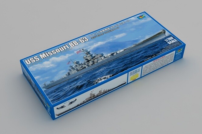 Trumpeter 06748 - 1:700 USS Missouri BB-63 - New
