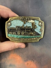 Classic American 440 Locomotive Belt Buckle