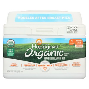 happy baby organic formula