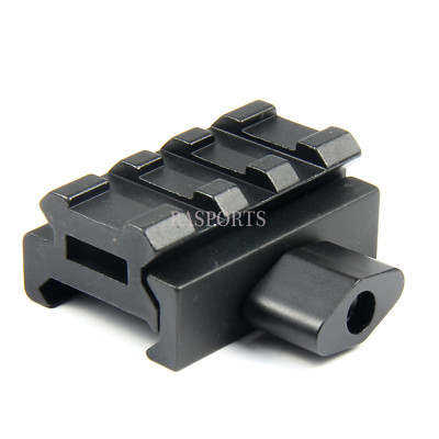3 slot Flat top 0.5'' inch Riser Scope Rail Mount Picatinny Weaver