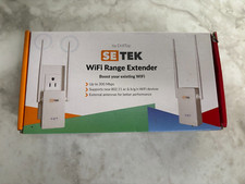 Drill Top SETEK WiFi Range Extender Booster 300 Mbps w/External Antenna
