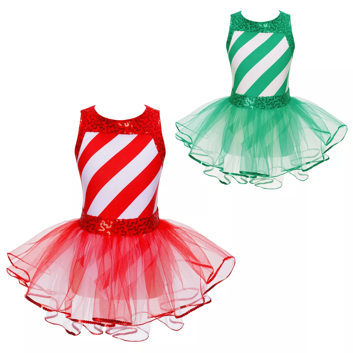 Girls candy cane clearance outfit