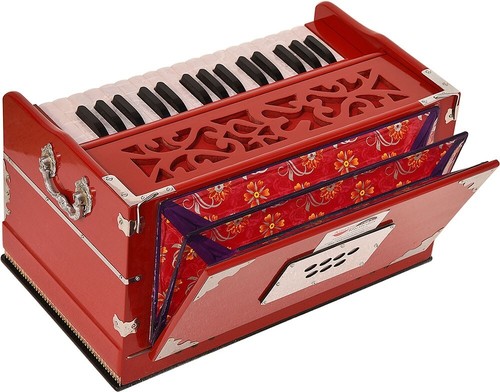 OM Harmonium de Kaayna Musicals, 4 paradas - 2 drones, 23/4 octavas, Gig Bag,... - Imagen 11 de 17