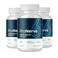 3-Pack ProNerve 6 to Support Nerve Functions & Relief Pro Nerve 6 (180 Capsules)
