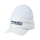 Ping Brim Knit Golf Cap 22.4"-23.2" White 2024 Model