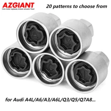 1pc Tire Wheel Lock Anti-Theft Screw Lug Nut Bolt Removal Key Socket For Audi