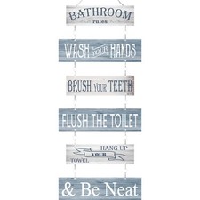 Bathroom Wall Decor Funny Bathroom Signs Decor Metal Sign Rustic Bathroom