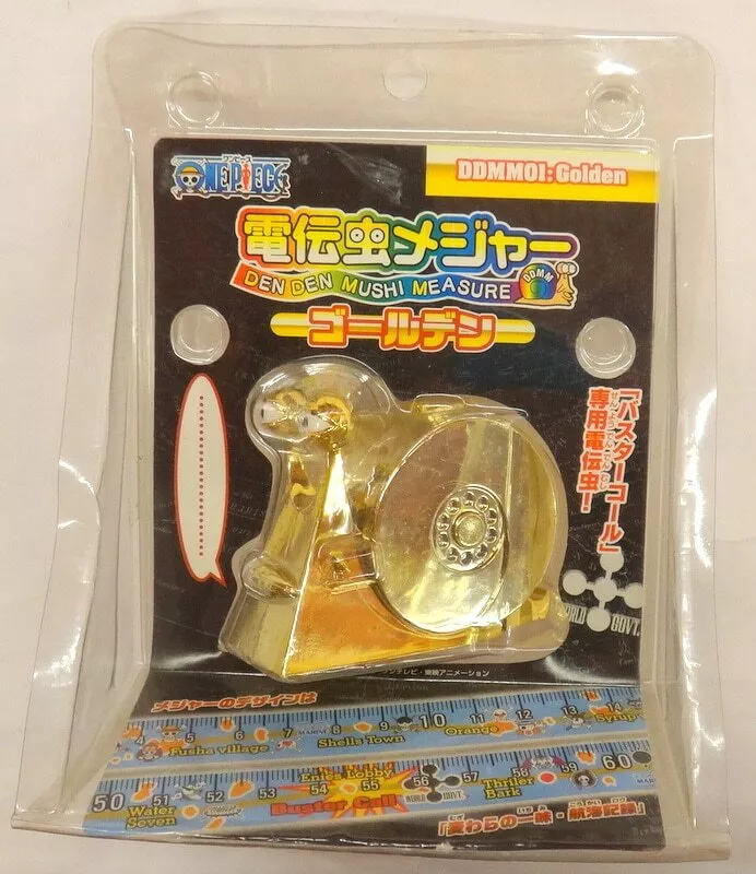 One Piece Den Den Mushi Golden Measure Figure Buster call ENSKY