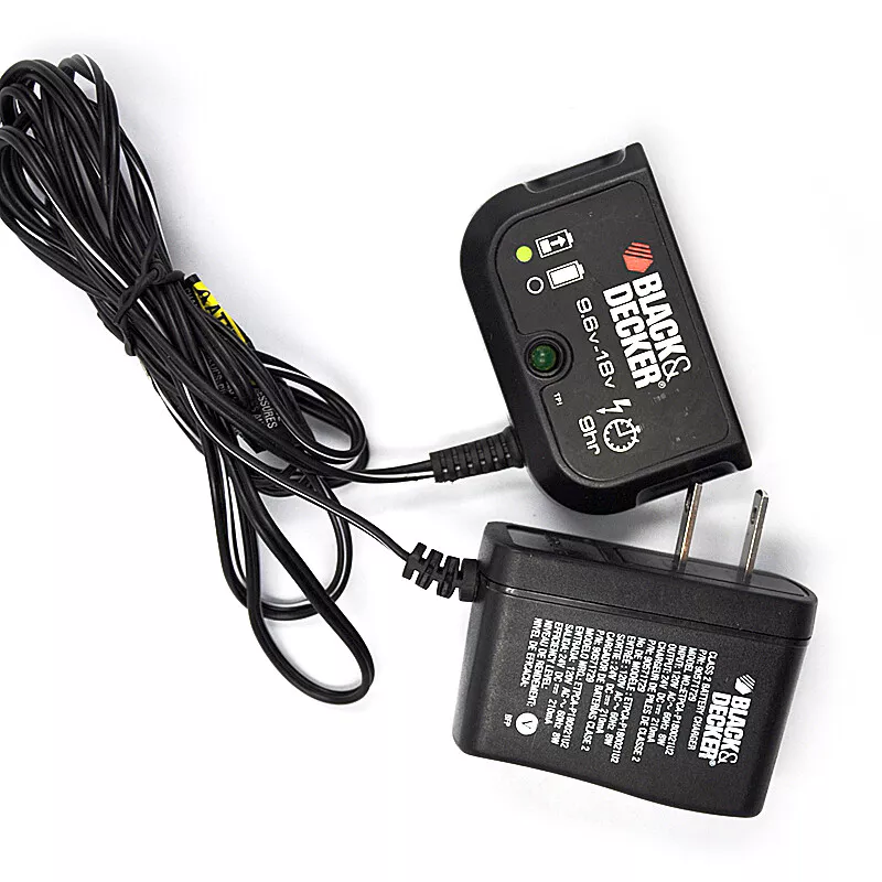 9.6Volt Through 18Volt Slide-Style Charger For Black& Decker 90556254-01  FS18PS