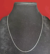 Erick's Sterling Silver 24 Inches Long Cord Chain Taxco.925