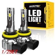 AUXITO Super White LED H11 Bulbs Headlight Conversion High Kit Low Beam 6500K US