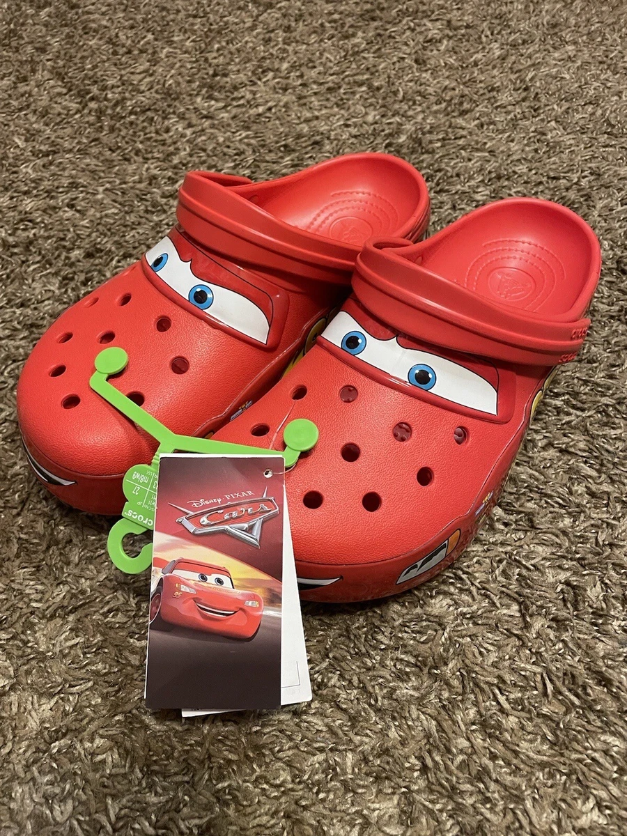 Adult lighting sales mcqueen crocs