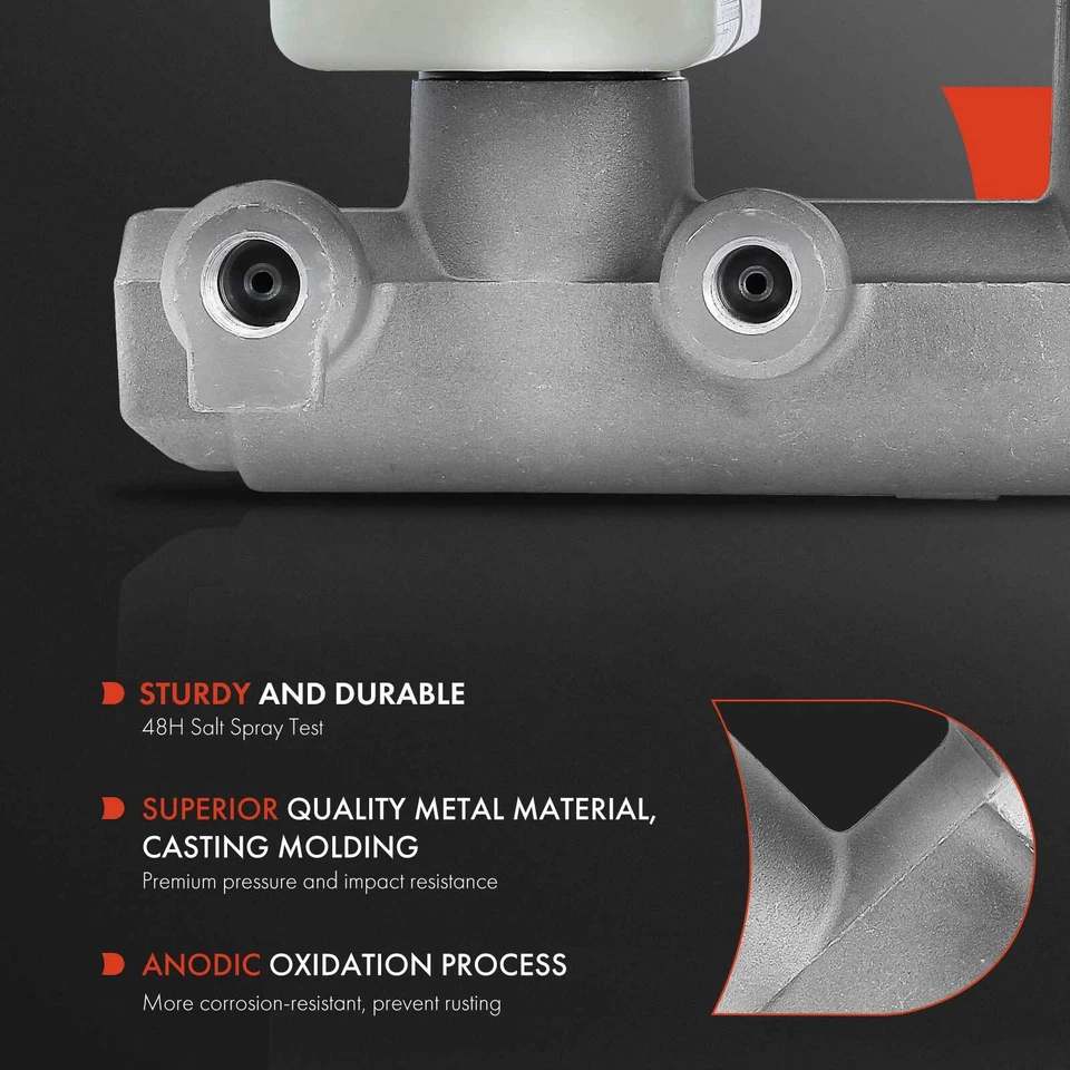 Главный тормозной цилиндр с резервуаром для Dodge Ram 2500 Ram 3500 1994-1997 1,25 дюйма - Изображение 2 из 4