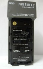 Sima SPM-2 PowerMax Discharger Camcorder Battery Re-conditioner  Tester -14