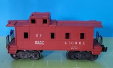 FB10: Lionel Train Caboose O O-27 Gauge No. 6257 Red Caboose 1948-1956 w/ Box