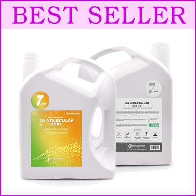 Premium 3A Molecular Sieve Desiccant - 7 LBS Bulk for Effective Moisture Control
