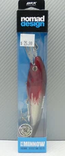 Nomad Design DTX 145 Shallow High Speed Fireball Red Head Crank Bait