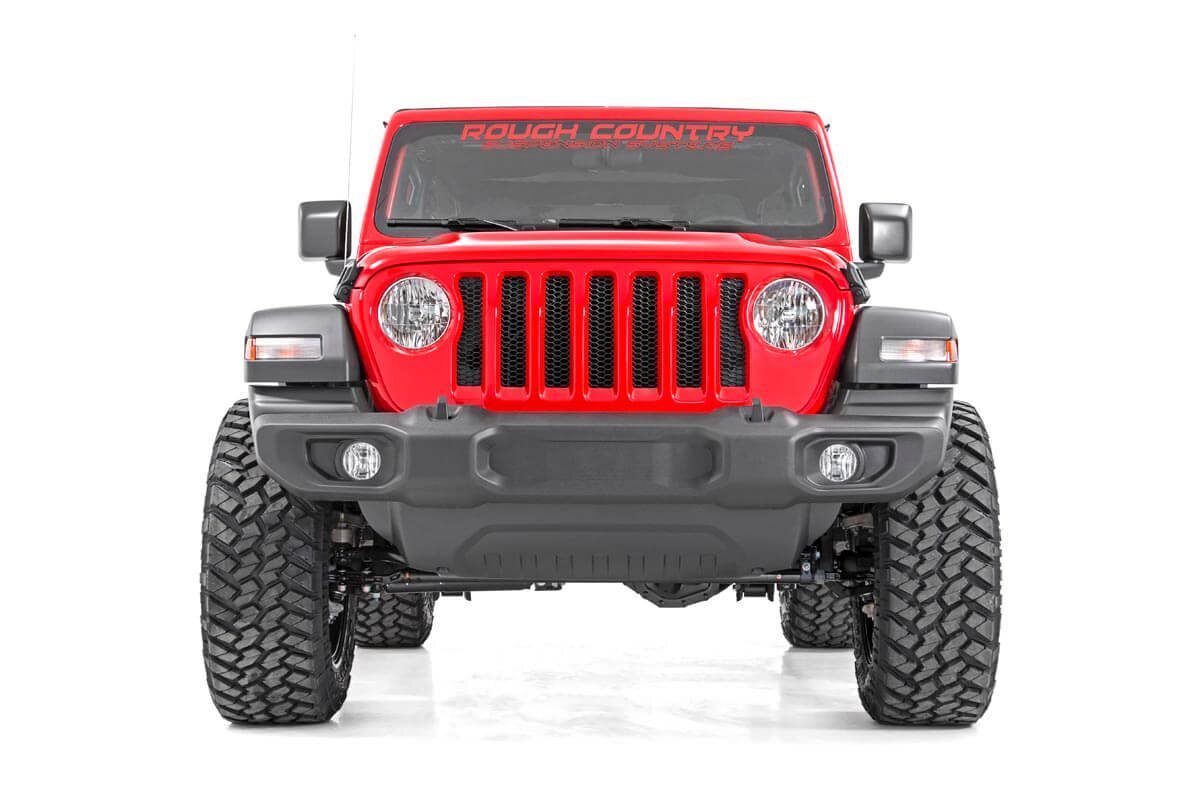 Rough Country 2.5" For Jeep Wrangler JL-2 Dr Suspension Lift Kit w/V2 Shocks 18-