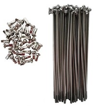 Zündapp KS 100 Speiche, Speichensatz VA Edelstahl M3,5 x 148, 85° HL 11 mm