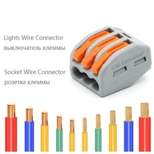 10-200Pcs Wire Electrical Connectors Terminal Block Switch Sockets Accessories