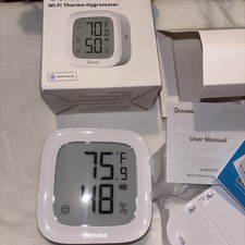 Govee Wifi Thermometer Hygrometer H5103, Indo...